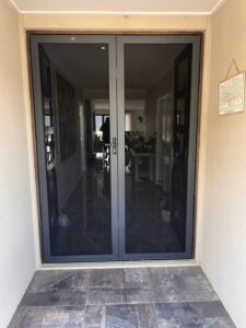 CRIMSAFE DOUBLE HINGED DOORS - XLScreens